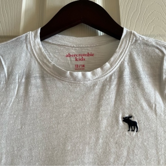 [BUNDLE OF 4] Abercrombie Kids Crewneck, Long-Sleeve Shirt & T-Shirts - Sz 13/14 - Picture 9 of 14
